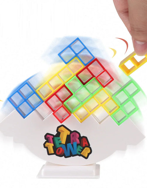 Load image into Gallery viewer, HOT Stacking Blocks Tetra Tower Balance Game Stacking Building Blocks Puzzle Board Assembly Bricks Educational Toys for Children
