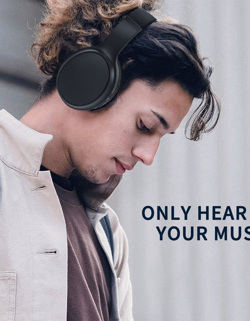 Load image into Gallery viewer, Active Noise Cancelling Headphones, Bluetooth Wireless Headphones, over Ear Bluetooth Headphones with Clear Calls, Deep Bass, Comfortable Fit,Multipoint Connection,For Talk/Music/Work
