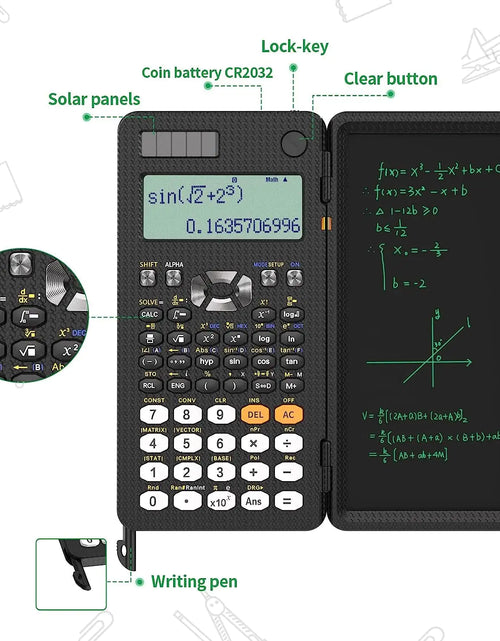 Load image into Gallery viewer, Calculator with Notepad | Scientific
